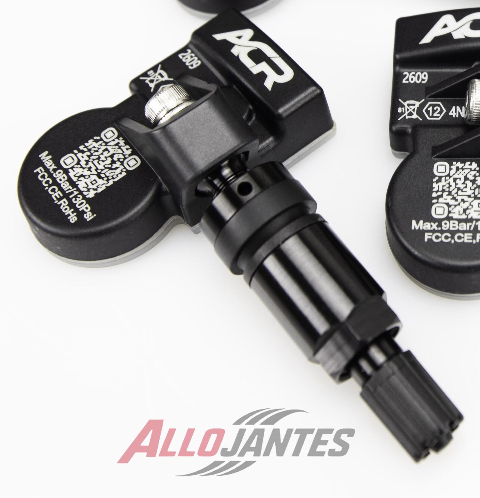 4 Valves TPMS - Noires photo 3
