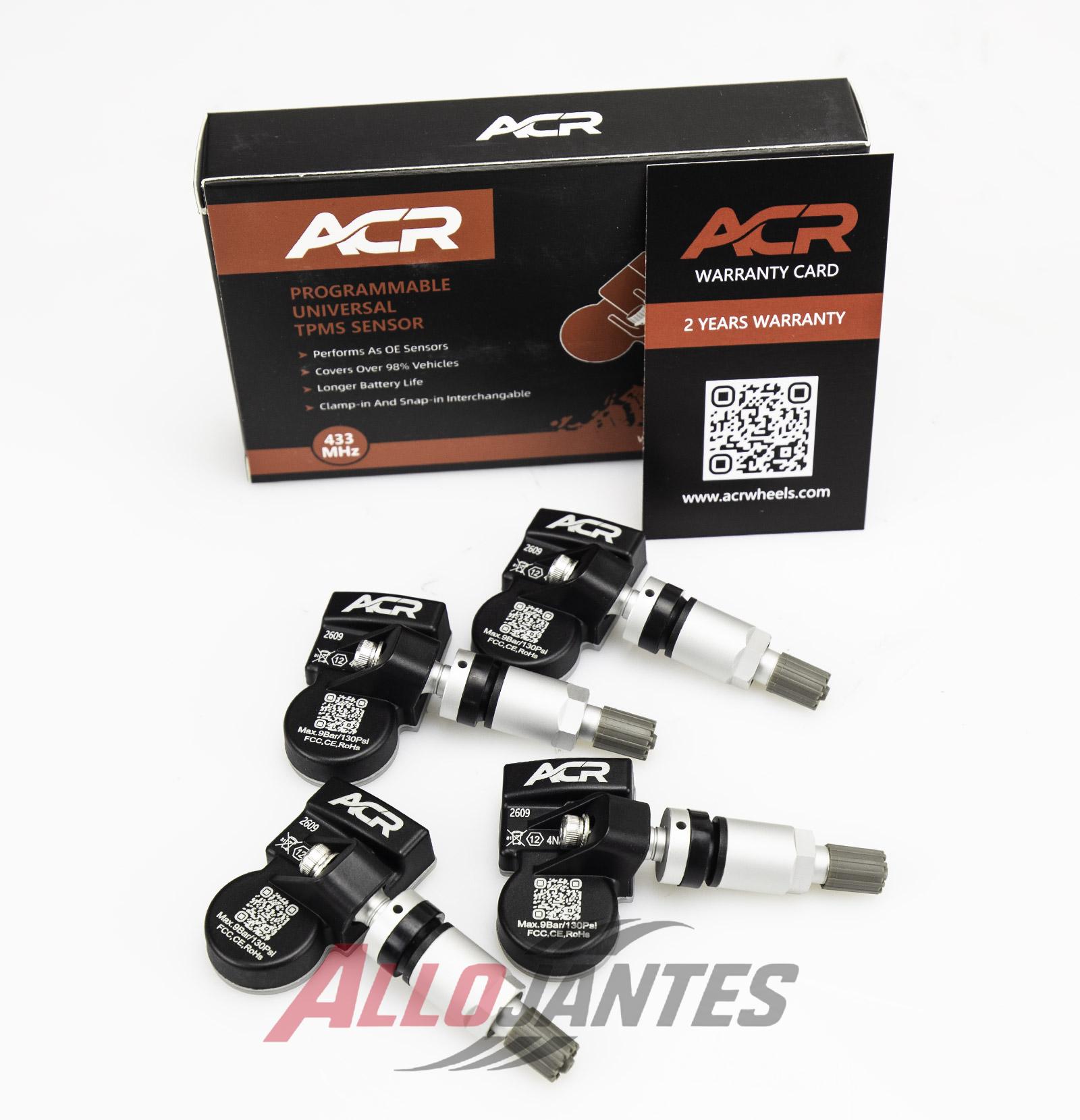 4 Valves TPMS - Silver