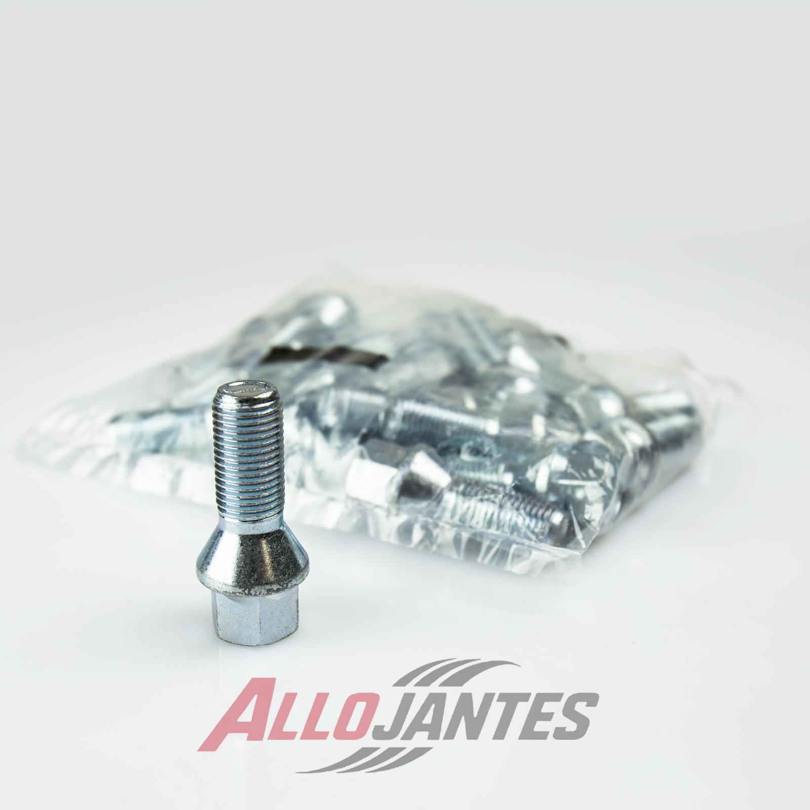 20 Vis de Roue - 12X125 - 24.00 - Conique